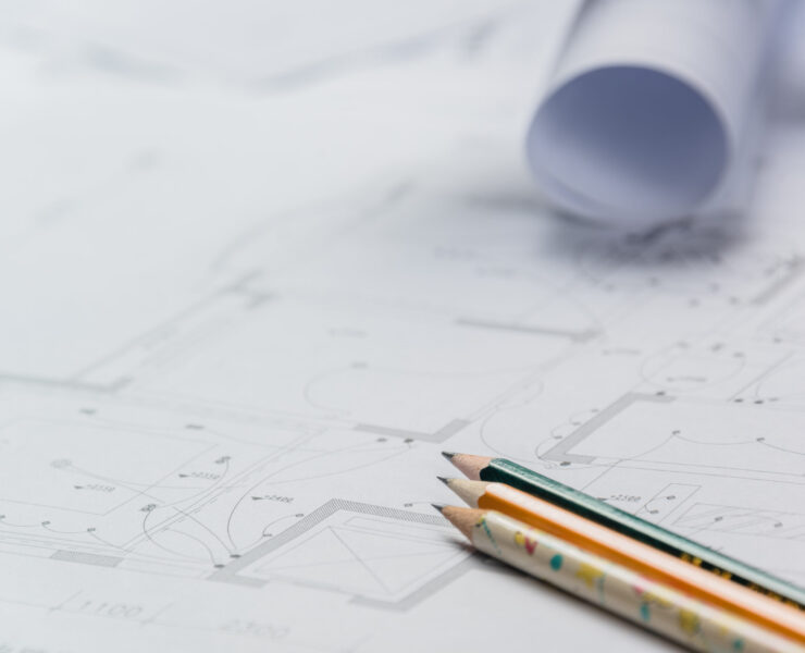 Architectural blueprints. | Synd'up